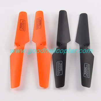 u842 u842-1 u842wifi quad copter Blades propellers (2pcs orange + 2pcs black)